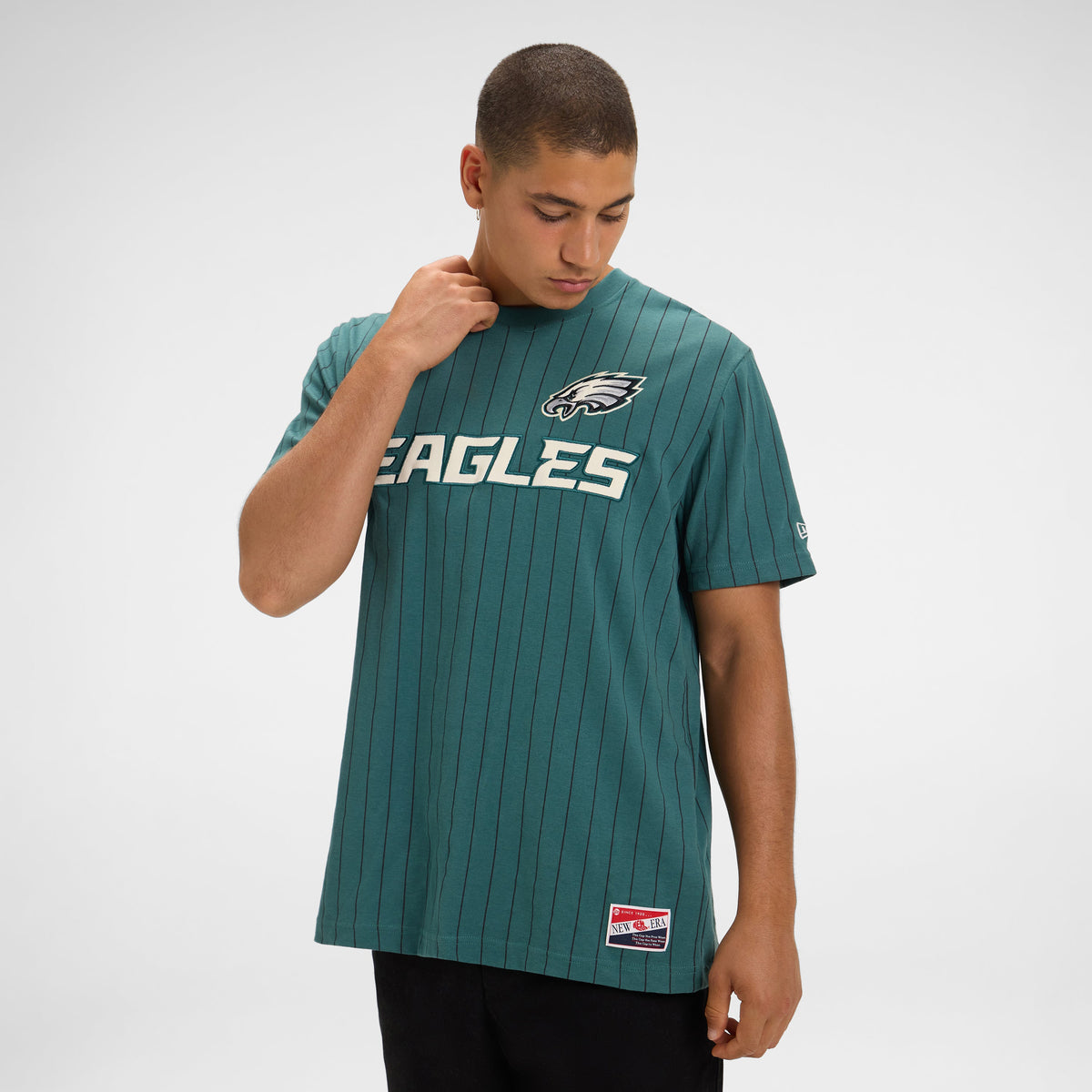 Chicago Bears Throwback Retro Pinstripe T-Shirt