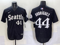 Men's Seattle Mariners Julio Rodriguez #44 Black Jersey