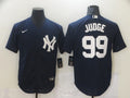 Men's New York Yankees Aaron Judge #99 Navy Baseball Jersey