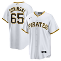 Men's Pittsburgh Pirates Jack Suwinski #65 White Home Jersey