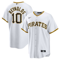 Men's Pittsburgh Pirates Bryan Reynolds #10 White Jersey
