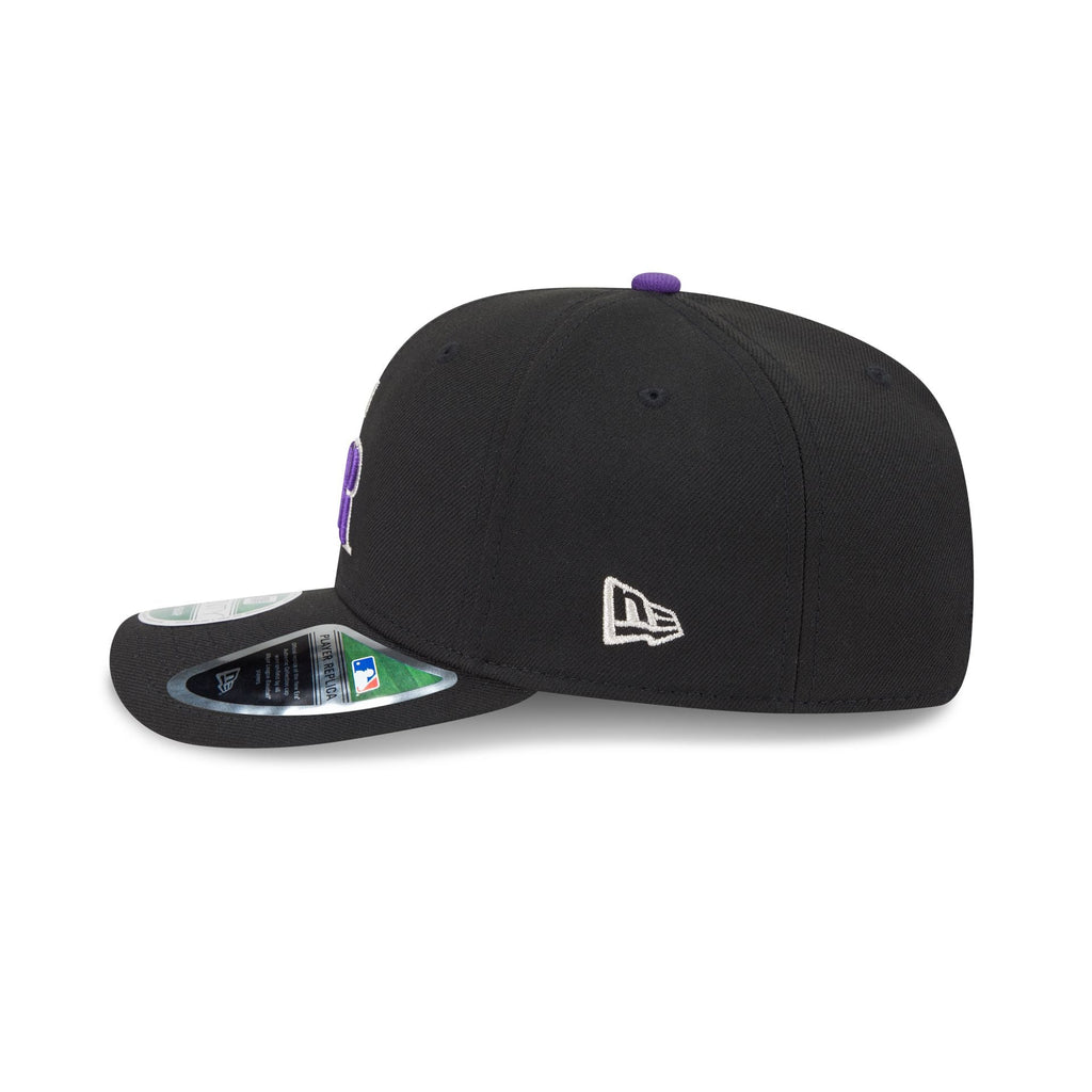 Colorado Rockies Game Authentic Collection 9SEVENTY Stretch-Snap Hat