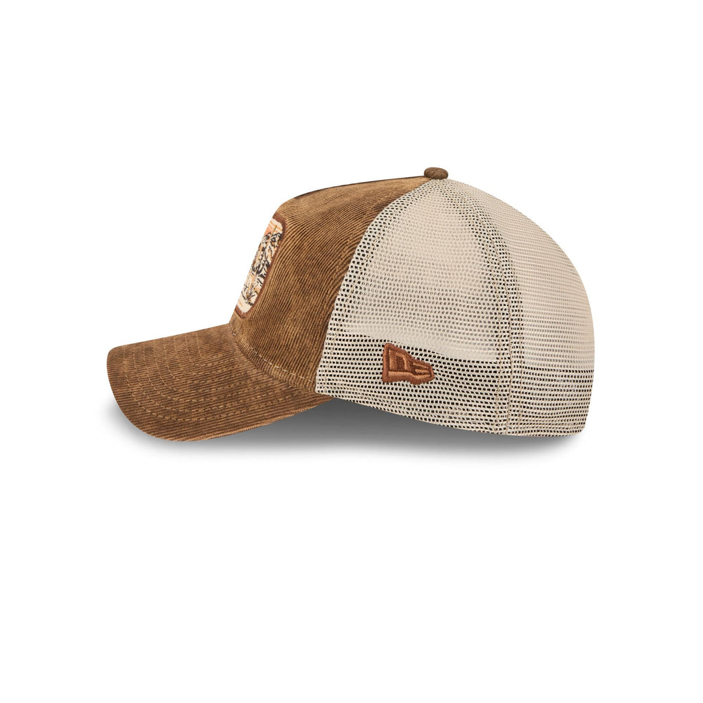 Texas Rangers Vintage Landscape Brown 9TWENTY A-Frame Trucker Hat