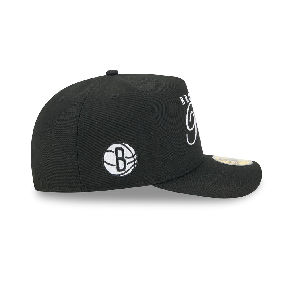 Brooklyn Nets 2025 Draft Black 59FIFTY A-Frame Fitted Hat