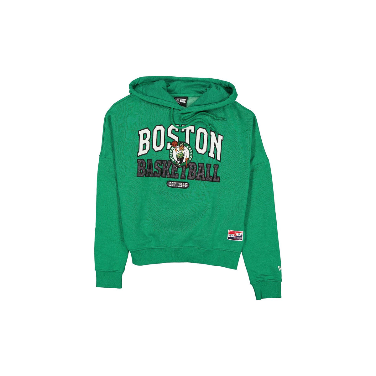 Boston Celtics Throwback Women's Glitter Hoodie