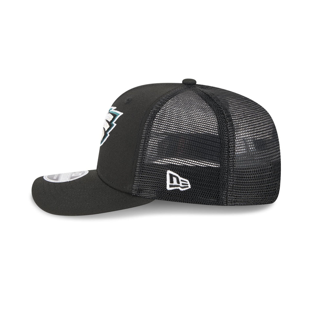 Philadelphia Eagles Team Black 9SEVENTY Trucker Hat
