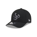 Houston Texans Black & White 9FORTY M-Crown A-Frame Snapback Hat