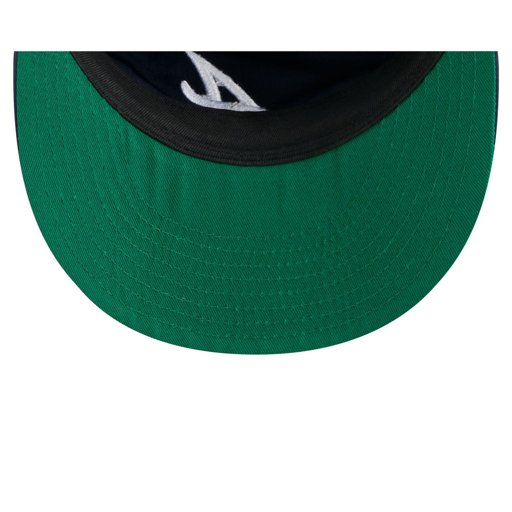 Atlanta Braves Nylon Retro Crown 9FIFTY A-Frame Snapback Hat