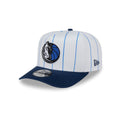 Dallas Mavericks Satin Pinstripe 9FIFTY A-Frame Snapback Hat