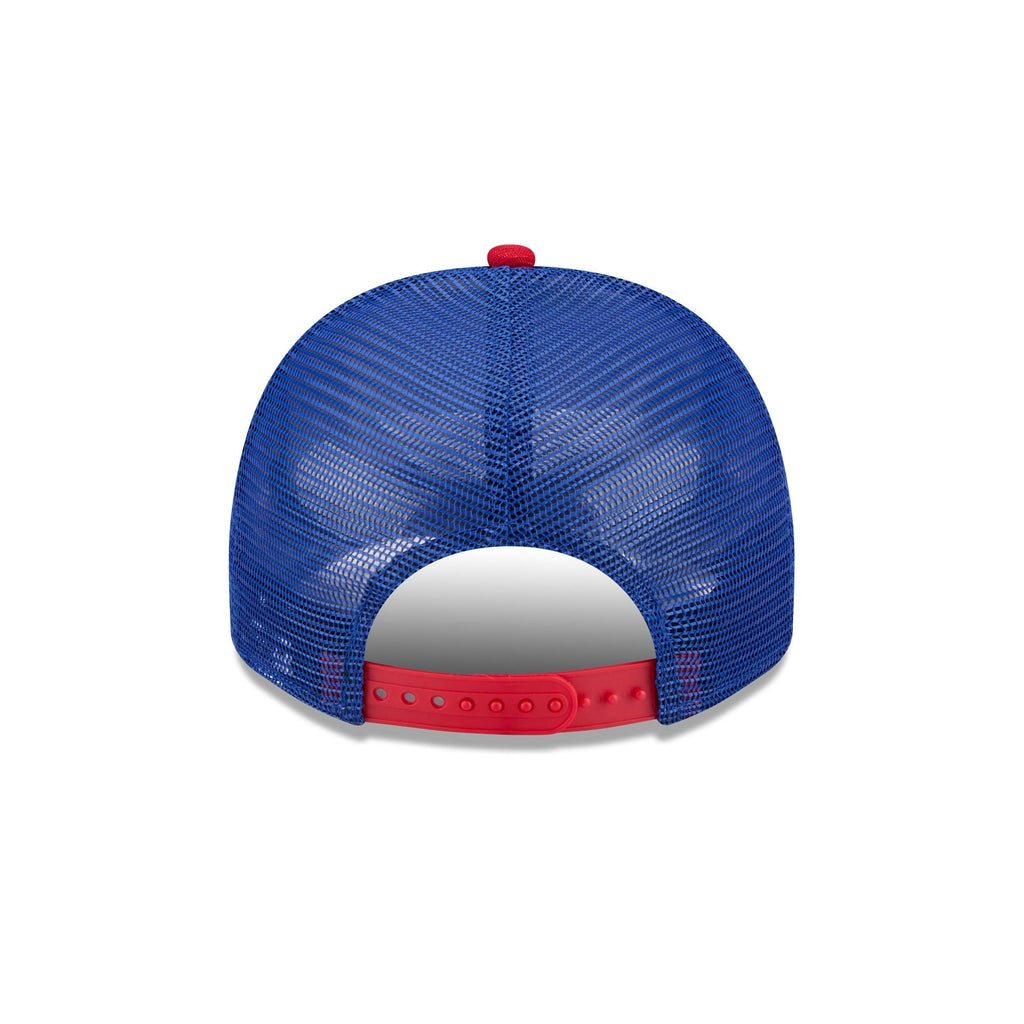 Philadelphia 76ers Banner 9FIFTY A-Frame Trucker Hat