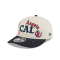 Los Angeles Angels Scattered Patches Retro Crown 9FIFTY Snapback Hat