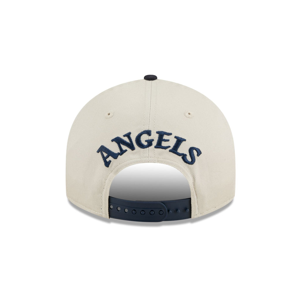 Los Angeles Angels Scattered Patches Retro Crown 9FIFTY Snapback Hat