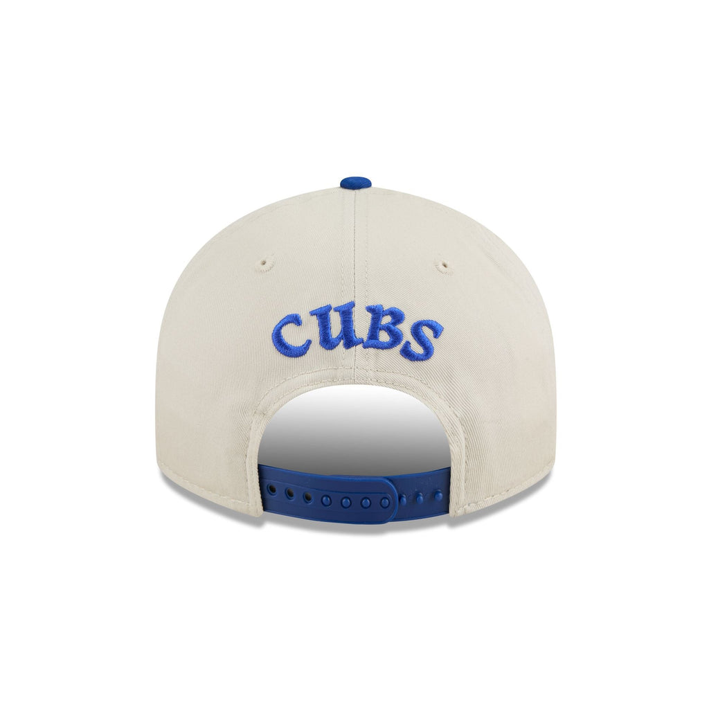 Chicago Cubs Scattered Patches Retro Crown 9FIFTY Snapback Hat