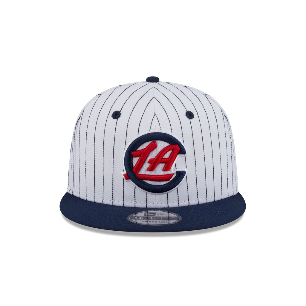 Los Angeles Clippers Deceptor Pinstripe 9FIFTY Snapback Hat