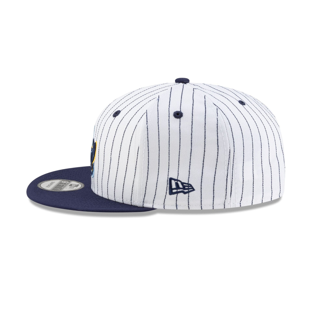 Tampa Bay Rays Deceptor Pinstripe 9FIFTY Snapback Hat