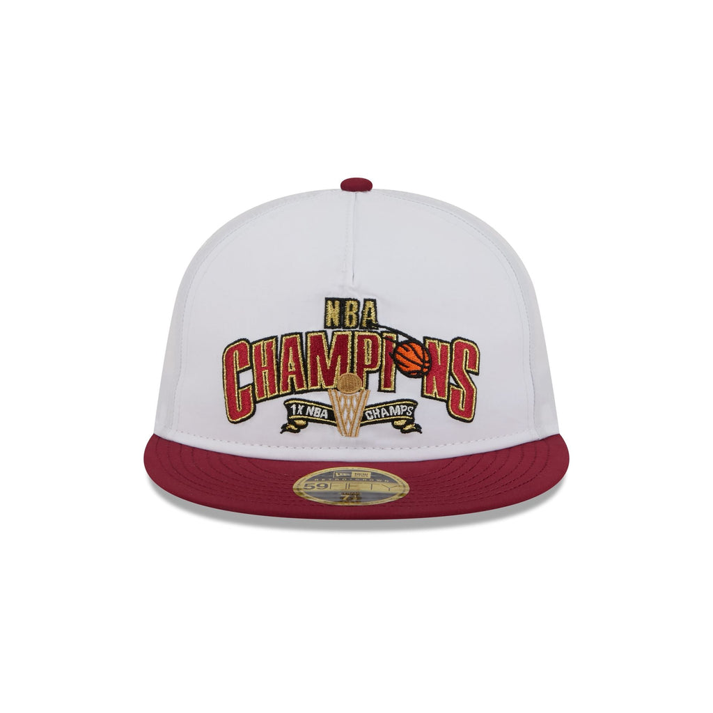 Cleveland Cavaliers Champions White Retro Crown 59FIFTY Fitted Hat