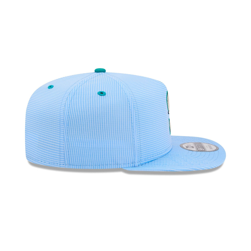 Seattle Mariners Pinstripe Ripstop 9FIFTY A-Frame Snapback Hat