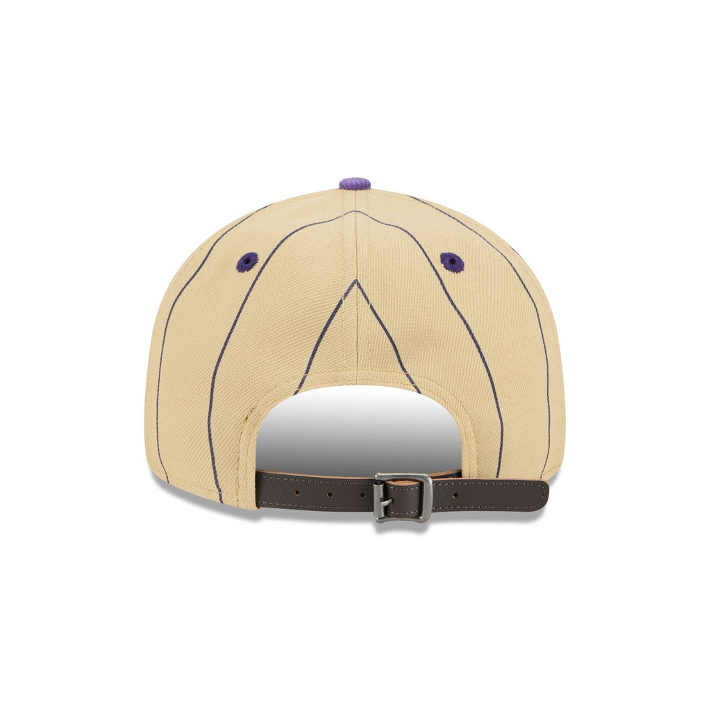 Charlotte Hornets Pinstripe Script Retro Crown 9FIFTY Adjustable Hat