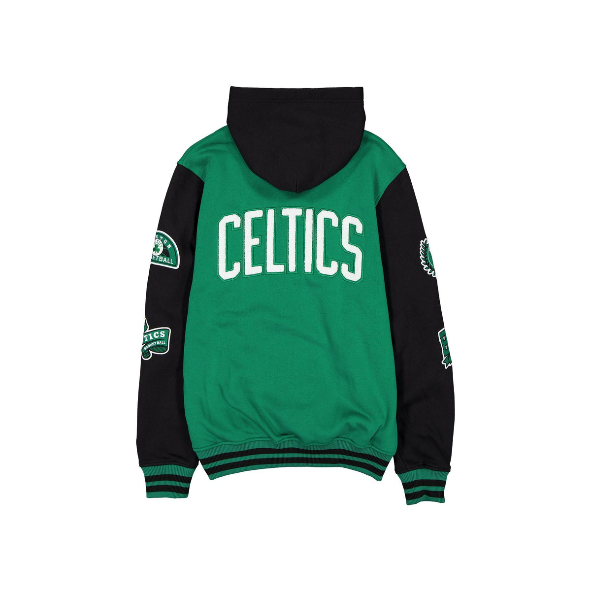 Boston Celtics Throwback Patch Jacket