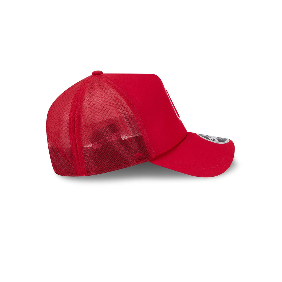 New York Yankees 2026 Batting Practice Alt Red 9FORTY APEX Trucker Hat