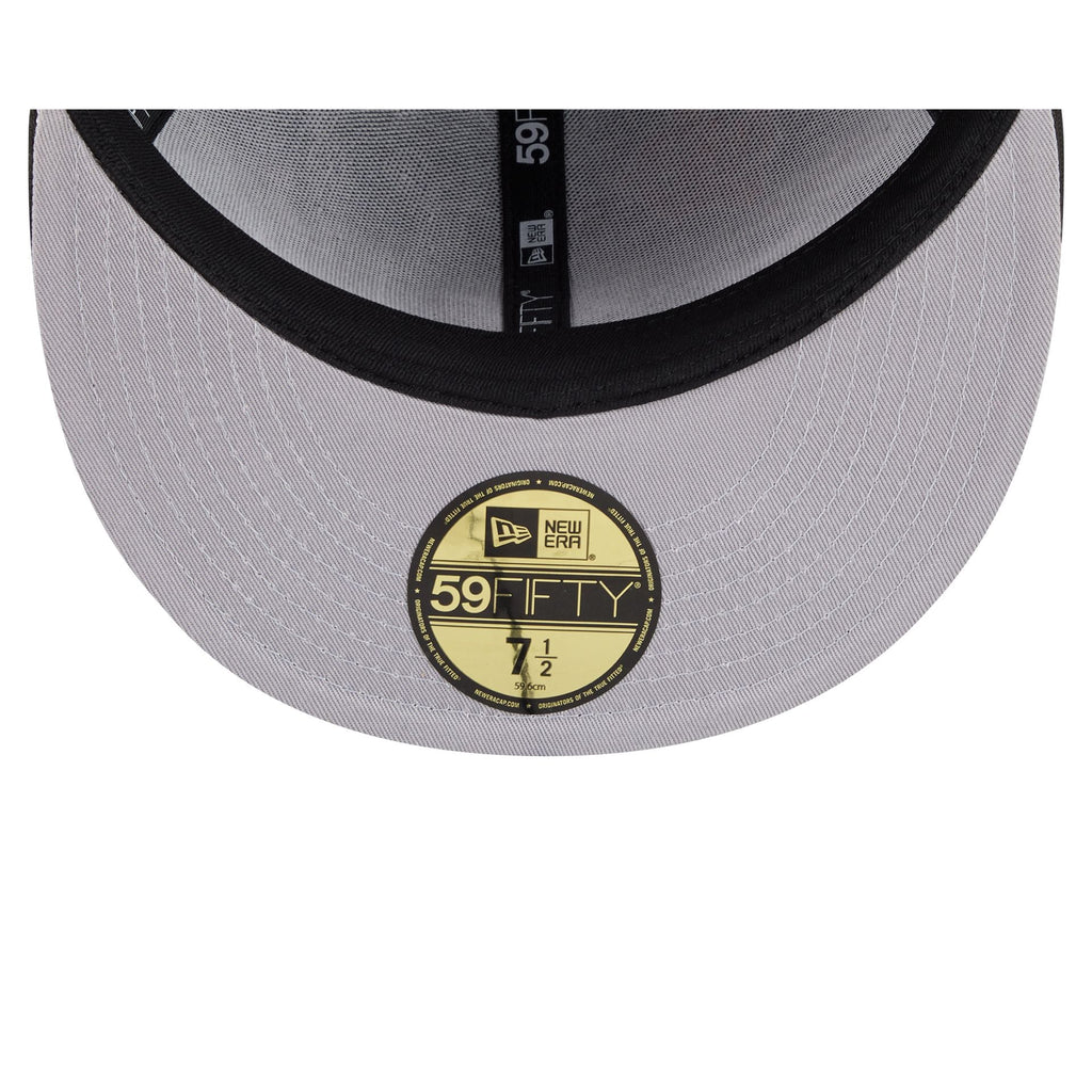NFL All Over Logo Black 59FIFTY Fitted Hat