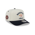 Houston Astros Arched Chrome White 9FIFTY A-Frame Snapback Hat