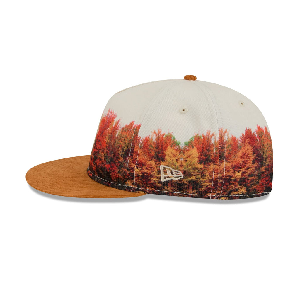 New York Mets Fall Forest Retro Crown 9FIFTY Adjustable Hat