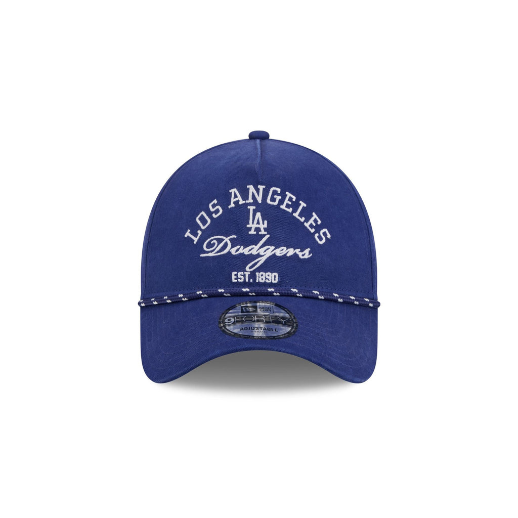 Los Angeles Dodgers Stacked Rope 9FORTY A-Frame Snapback Hat