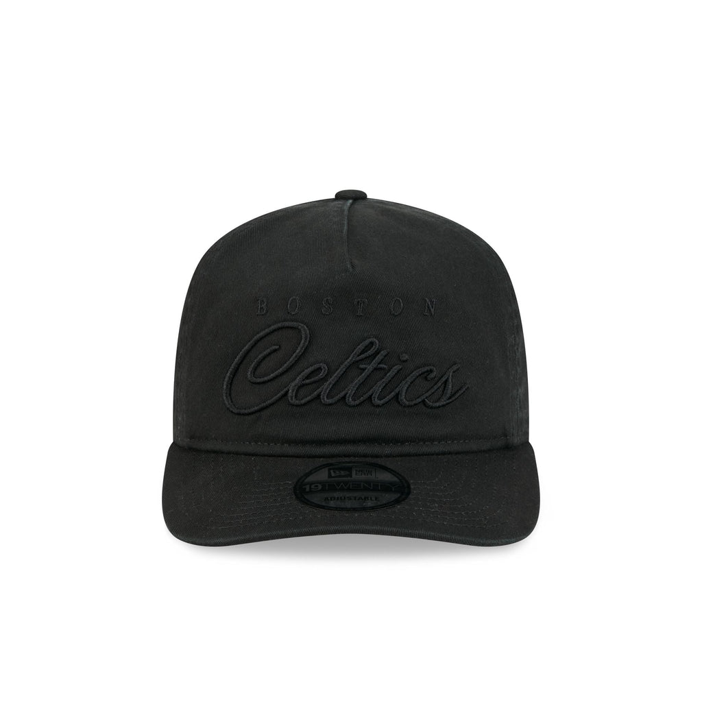 Boston Celtics All Black Scripted 19TWENTY Adjustable Hat