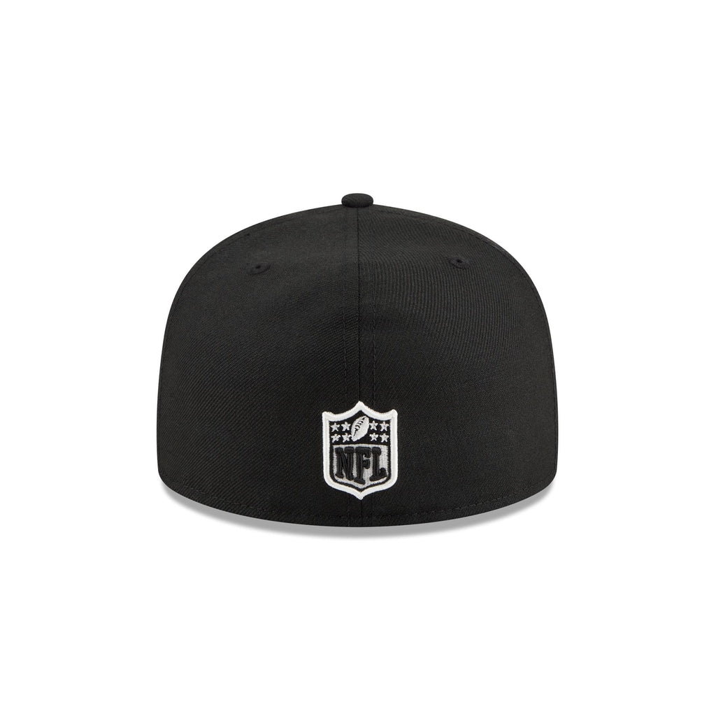 Just Caps Chiseled Logo Miami Dolphins 59FIFTY A-Frame Fitted Hat
