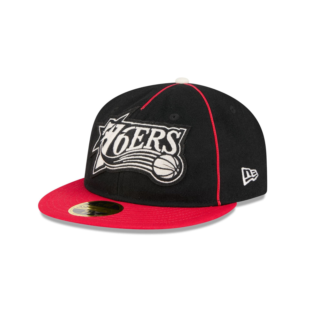 Philadelphia 76ers Felt Logo Retro Crown 59FIFTY Fitted Hat