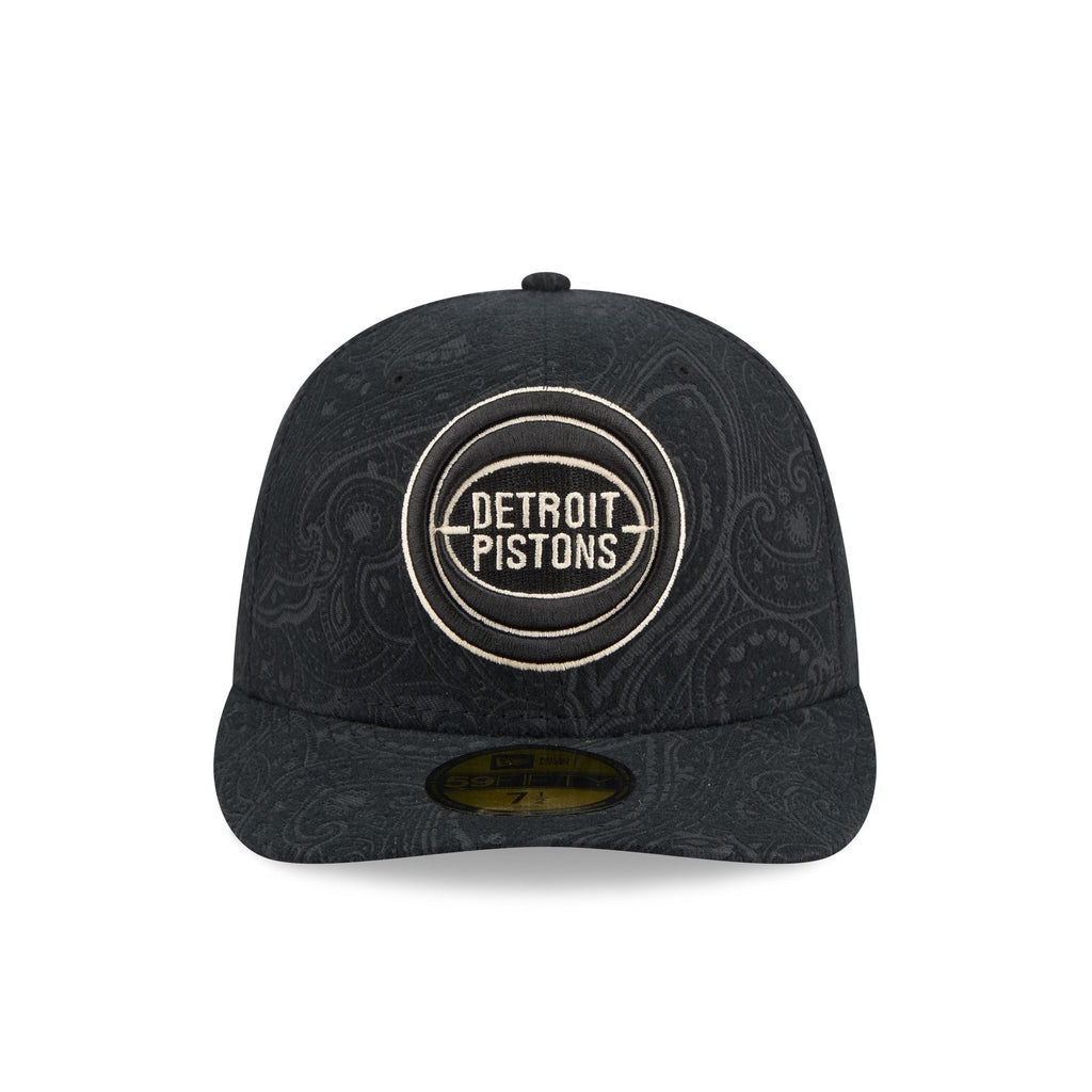 Detroit Pistons Three Looms Brushed Cotton 59FIFTY Fitted Hat