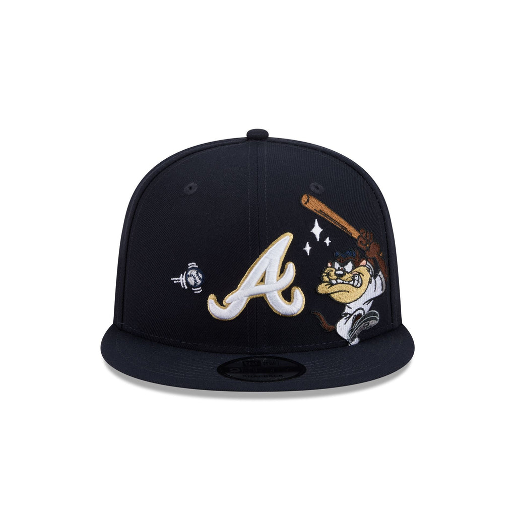 Atlanta Braves Tasmanian Devil Swing 9FIFTY Snapback Hat