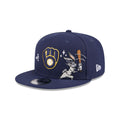 Milwaukee Brewers Bugs Bunny Swing 9FIFTY Snapback Hat