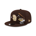 San Diego Padres Tasmanian Devil Swing 9FIFTY Snapback Hat