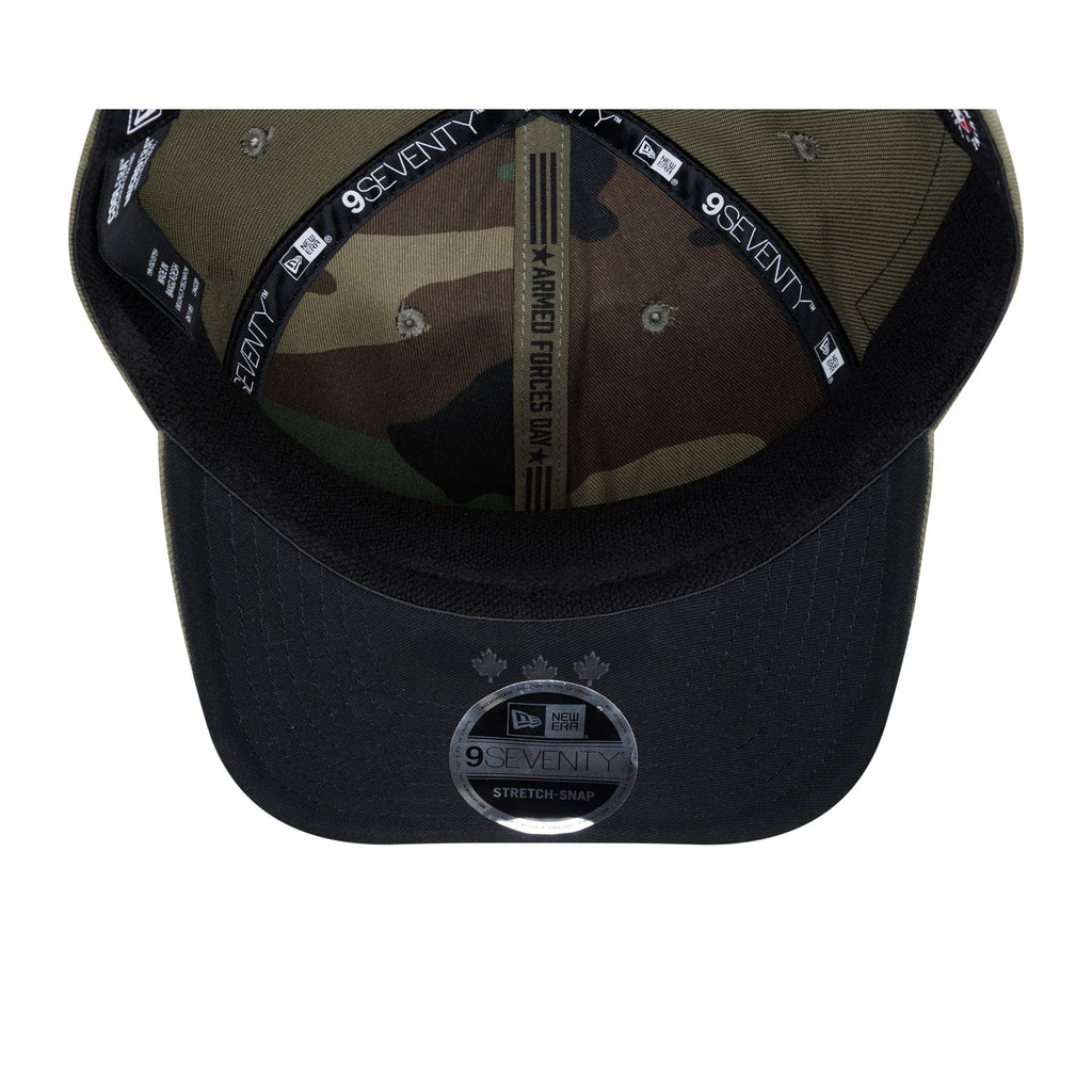 Toronto Blue Jays Armed Forces Day 2026 9SEVENTY Stretch-Snap Hat
