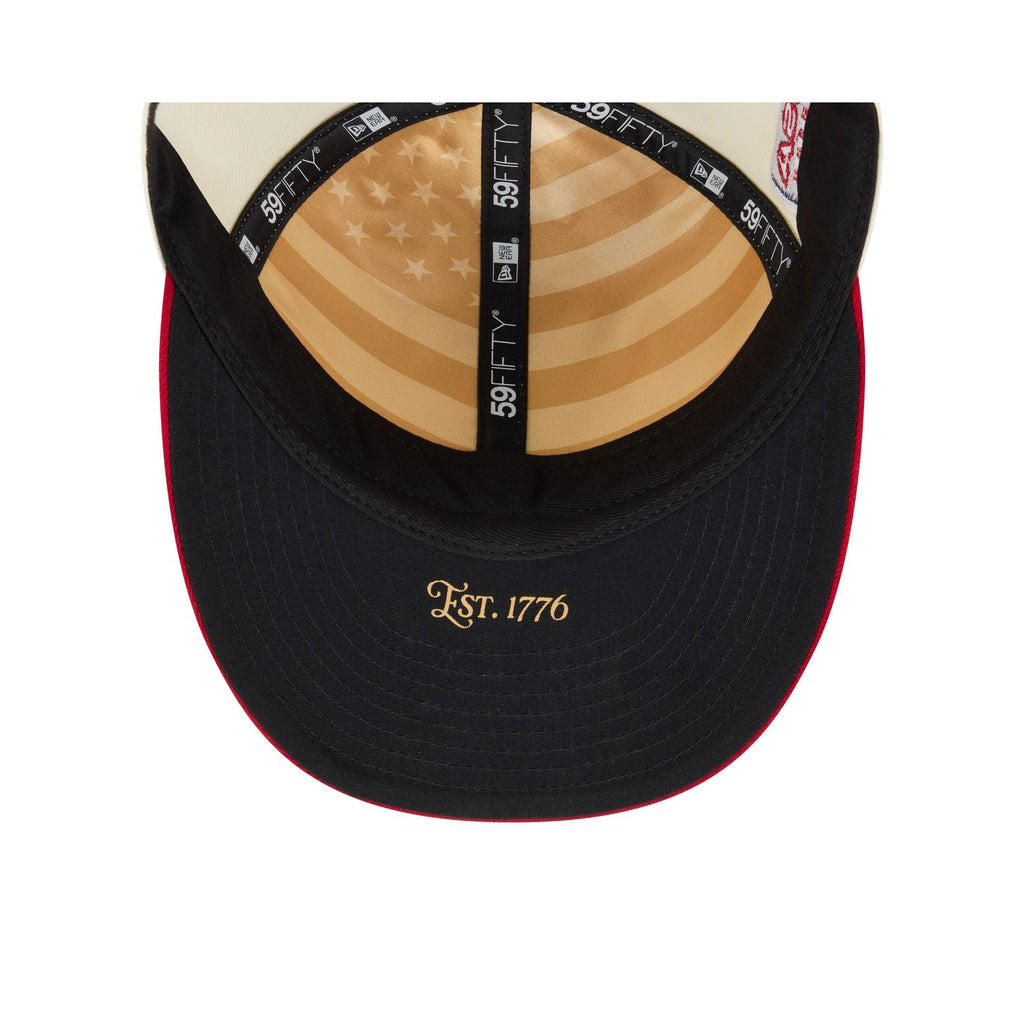 St. Louis Cardinals Independence Day 2026 Low Profile 59FIFTY Fitted Hat