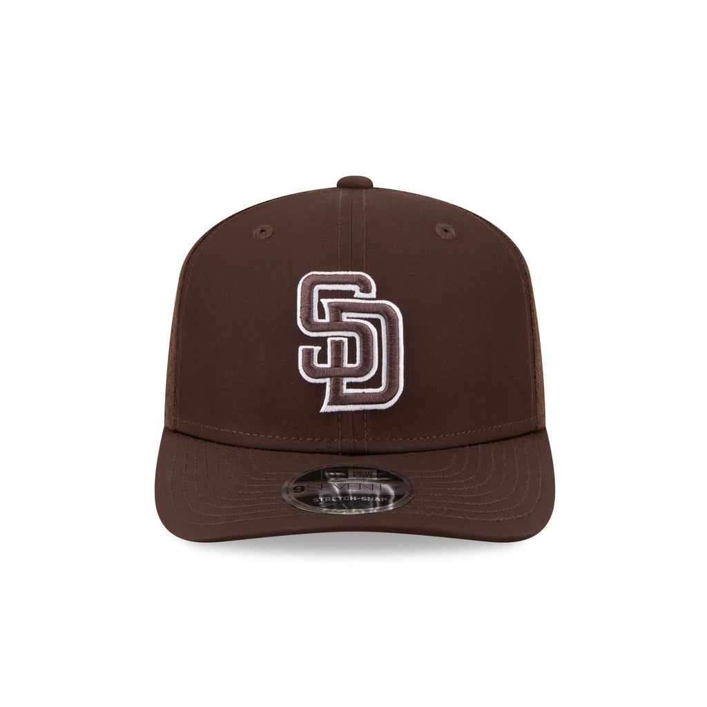 San Diego Padres 2026 Batting Practice Fan Pack 9SEVENTY Stretch-Snap Hat