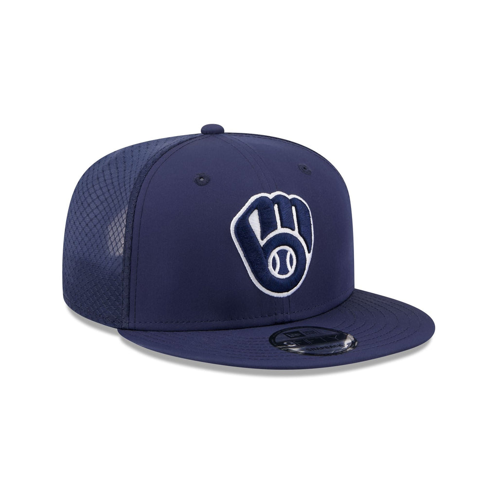 Milwaukee Brewers 2026 Batting Practice Fan Pack 9FIFTY Snapback Hat