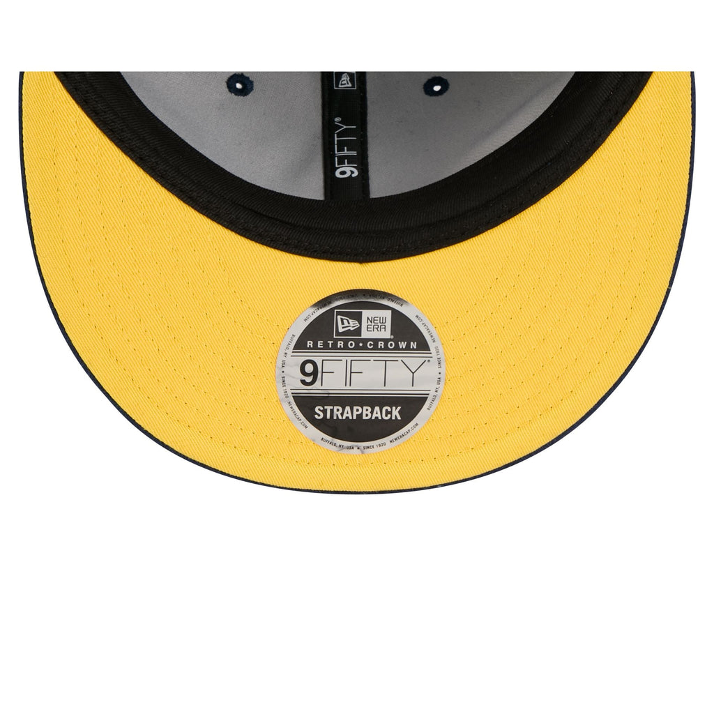 Indiana Pacers Chenille Woven Retro Crown 9FIFTY Adjustable Hat