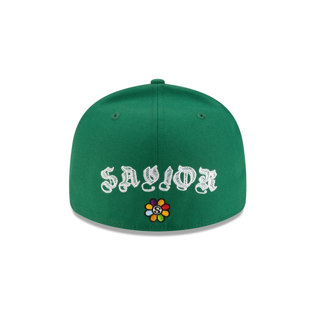 Savior Worldwide x Boston Celtics Green 59FIFTY Fitted Hat