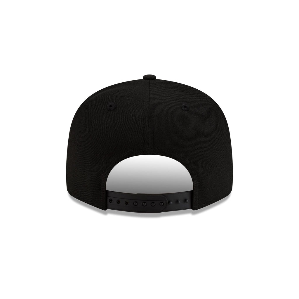 Houston Astros Basic Black & White 9FIFTY Snapback Hat
