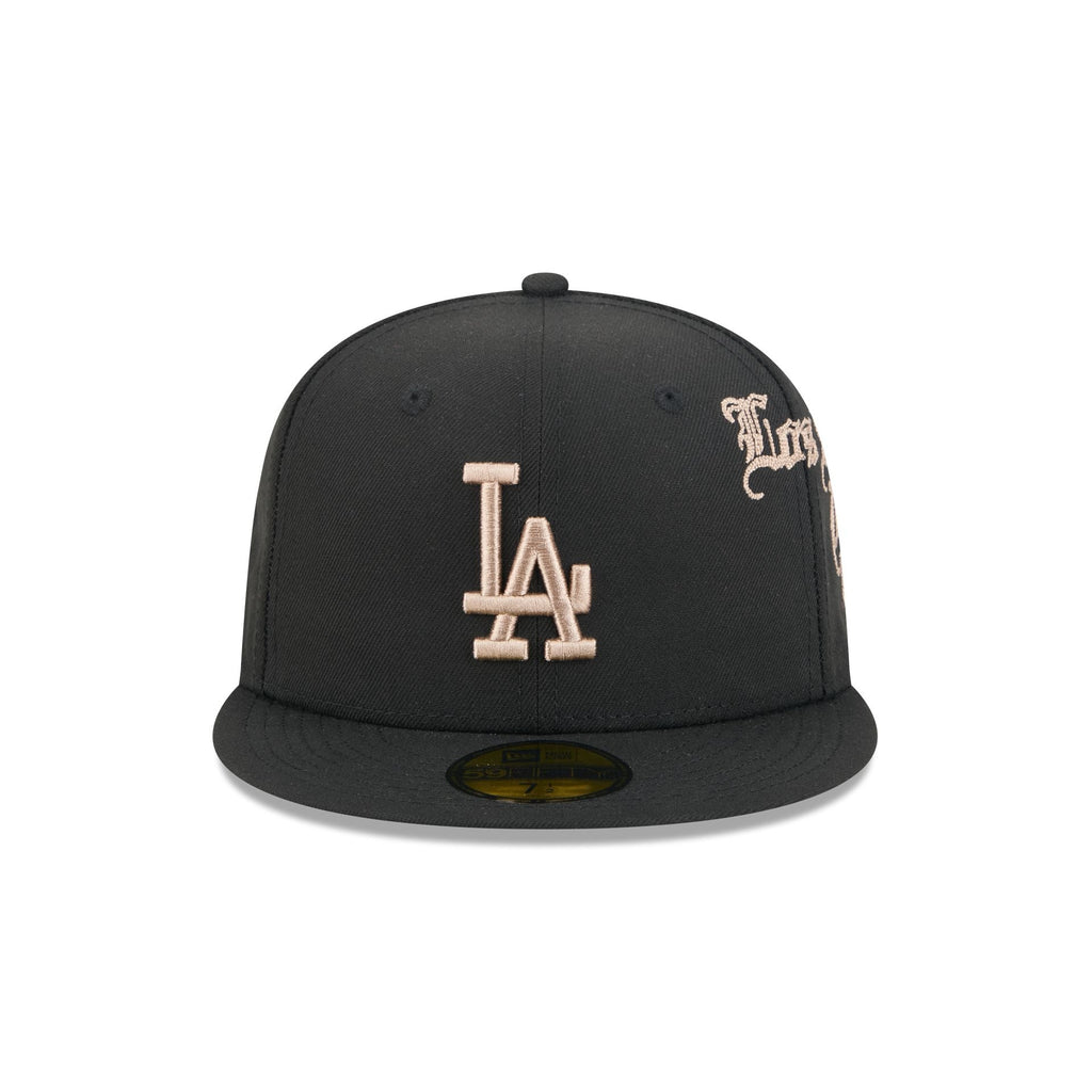 Los Angeles Dodgers Gothic Lettering 59FIFTY Fitted Hat