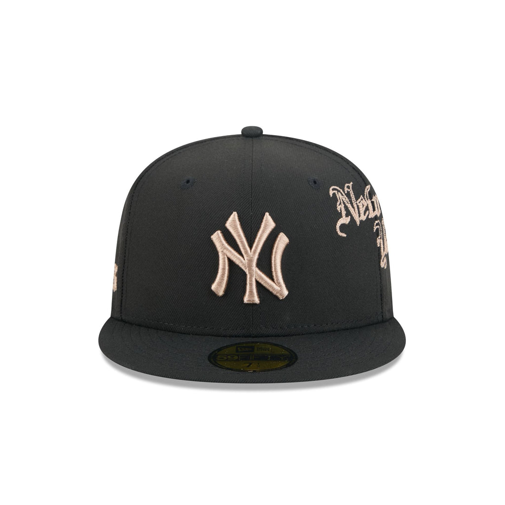 New York Yankees Gothic Lettering 59FIFTY Fitted Hat