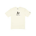 Athletics Gothic Lettering Chrome White T-Shirt
