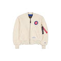 Alpha Industries x Chicago Cubs Women's Sherpa MA-1 Flight Jacket