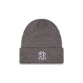 New York Yankees Heather Gray Tonal Beanie Hat