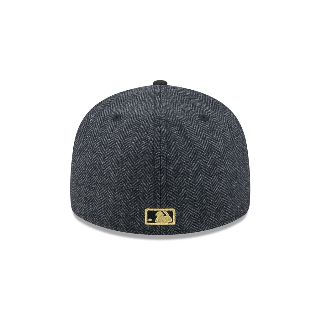 Los Angeles Dodgers Black Faux Wool 59FIFTY Fitted Hat