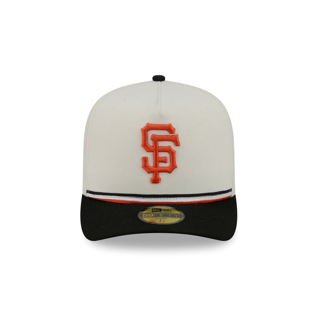 San Francisco Giants Vintage Stripe 59FIFTY A-Frame Fitted Hat