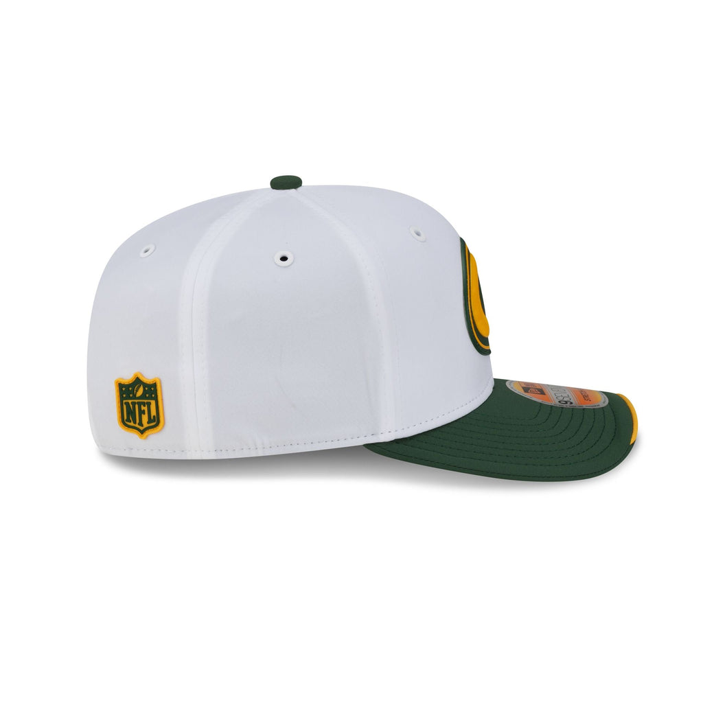 Green Bay Packers 2026 Sideline White 9SEVENTY Stretch-Snap Hat